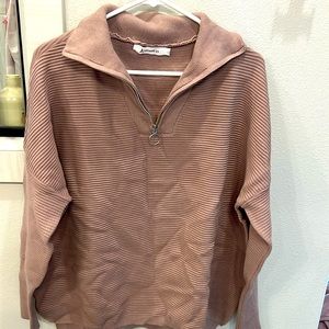 Amazon Anrabess 3/4 zip sweater